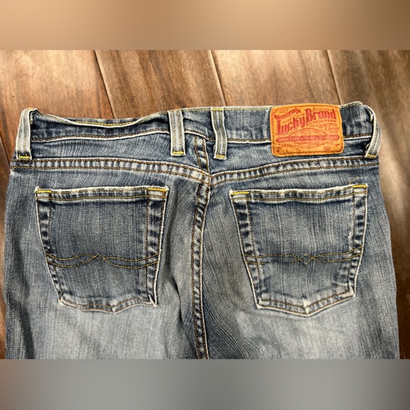 Lucky Brand Jeans Short Inseam Women’s Size 6/28 Blue Made in America - Picture 4 of 11